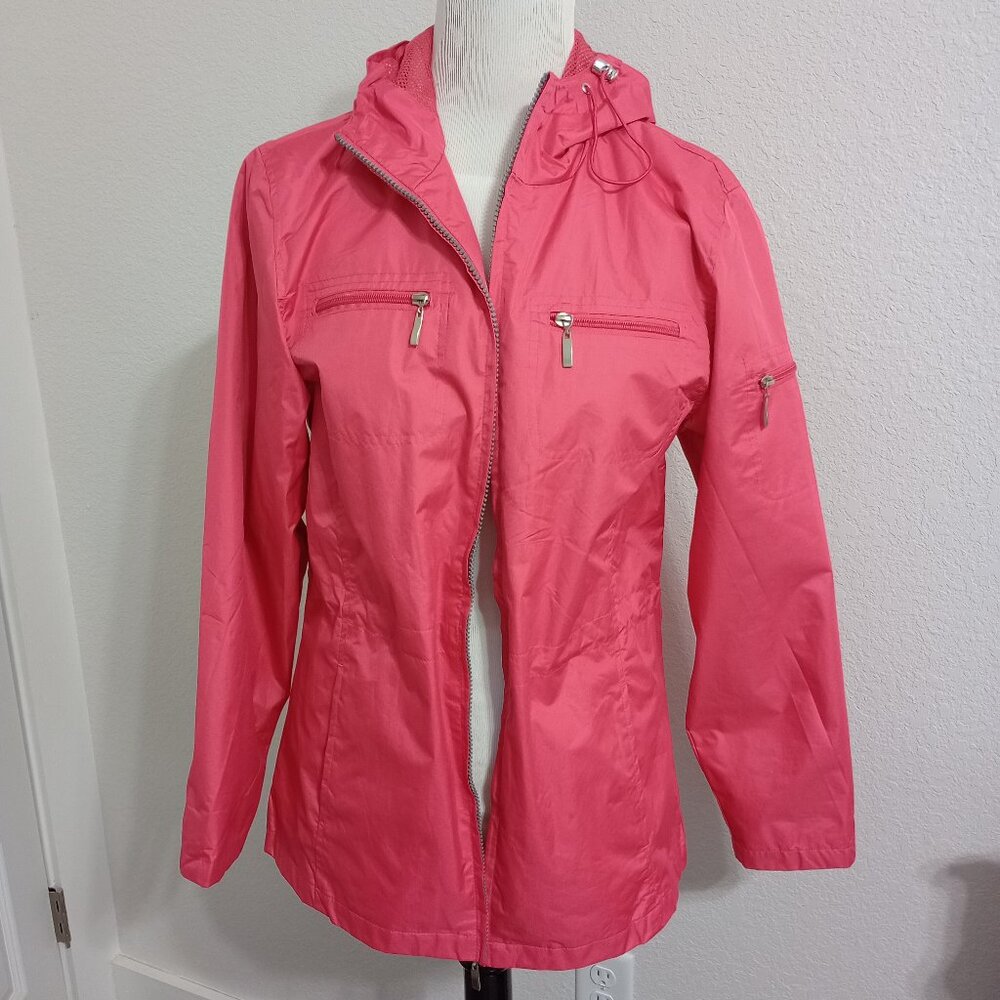 Pink Rain Jacket Size S